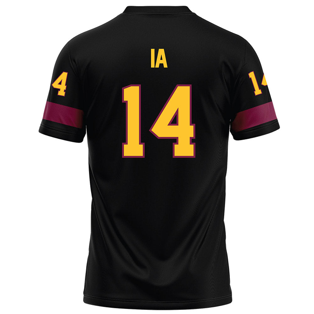 Arizona State - NCAA Football : AJ Ia - Black Football Jersey-1