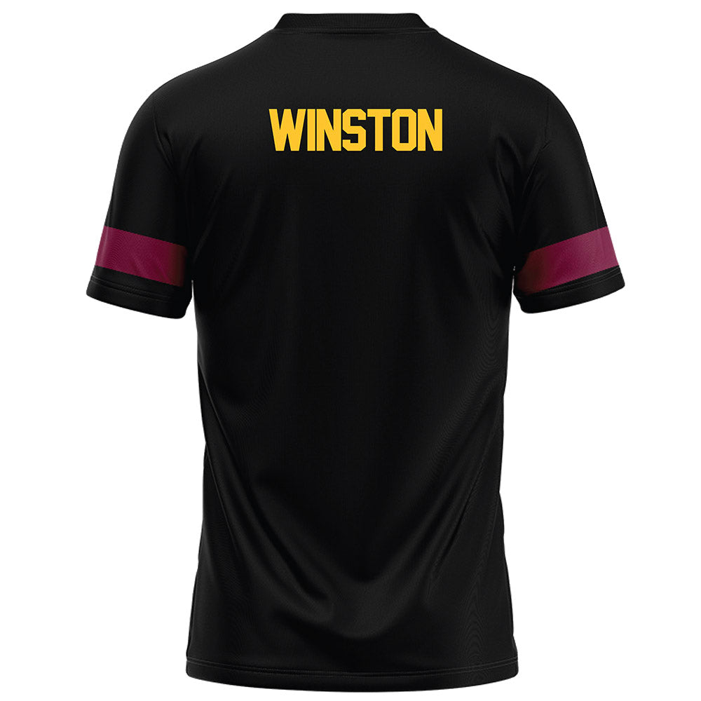 Arizona State - NCAA Football : Emar'rion Winston - Black Football Jersey-1