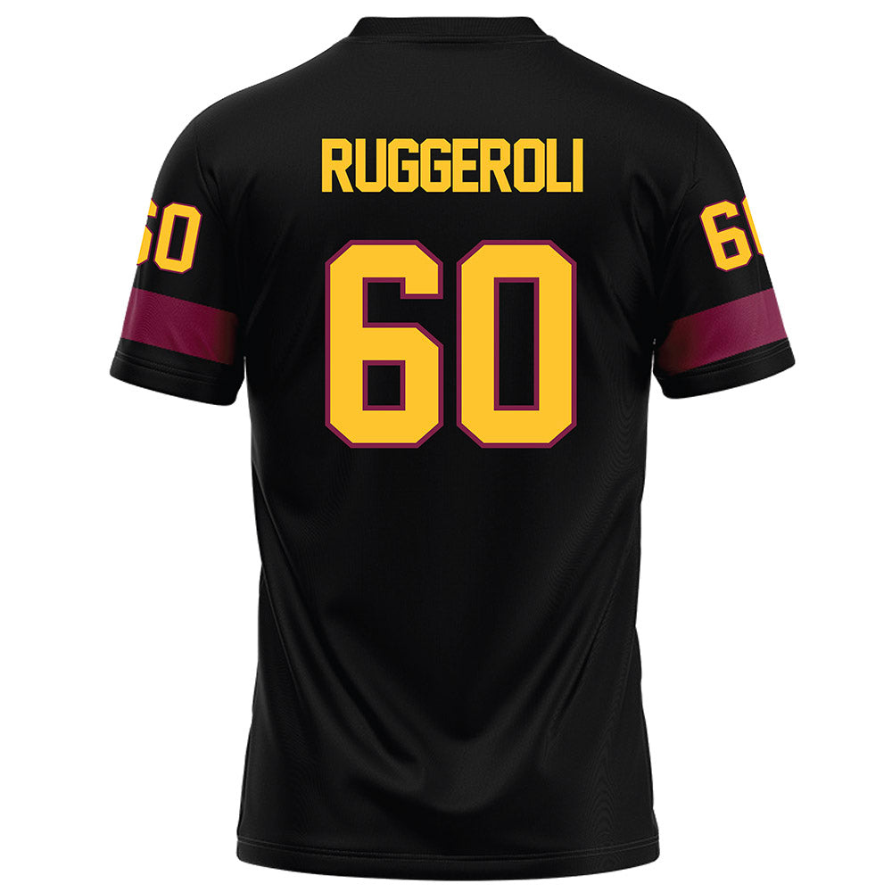 Arizona State - NCAA Football : Xander Ruggeroli - Black Football Jersey-1