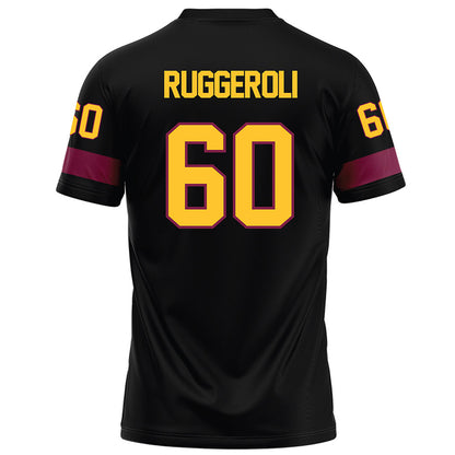Arizona State - NCAA Football : Xander Ruggeroli - Black Football Jersey-1