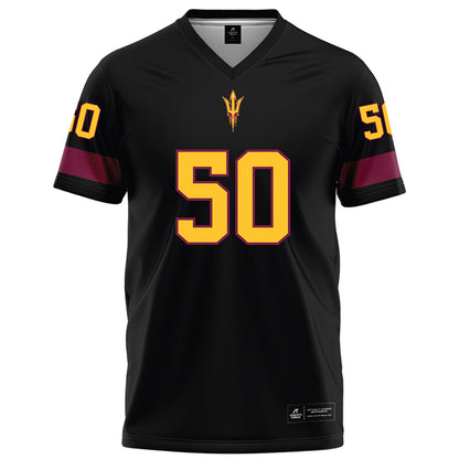 Arizona State - NCAA Football : Marques Uini - Black Football Jersey-0