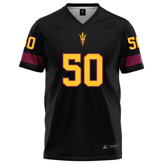 Arizona State - NCAA Football : Marques Uini - Black Football Jersey-0