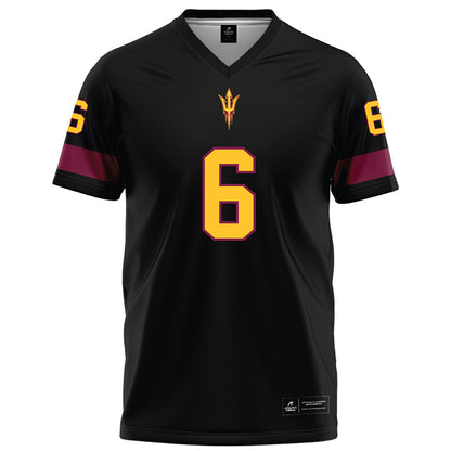 Arizona State - NCAA Football : Adrian Wilson - Black Football Jersey-0