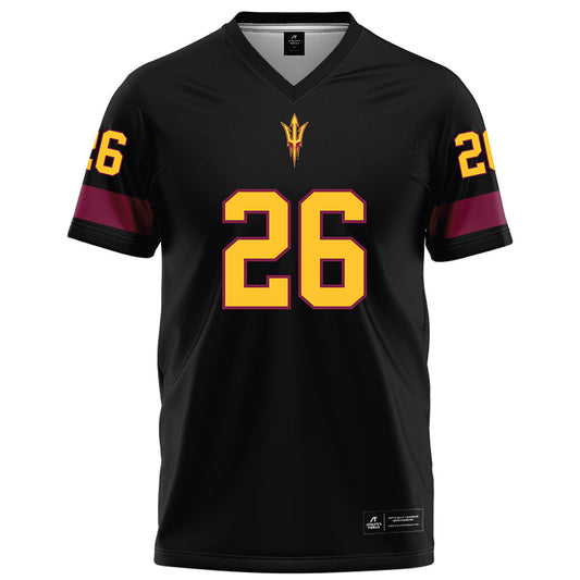 Arizona State - NCAA Football : Isaiah Iosefa - Black Football Jersey-0