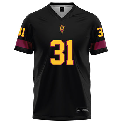 Arizona State - NCAA Football : Kanyon Floyd - Black Football Jersey