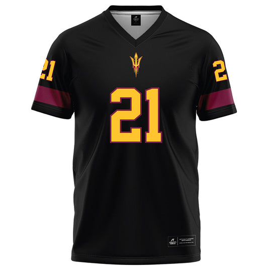 Arizona State - NCAA Football : Grayson Rigdon - Black Football Jersey-0