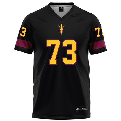 Arizona State - NCAA Football : Terrell Kim - Black Football Jersey-0