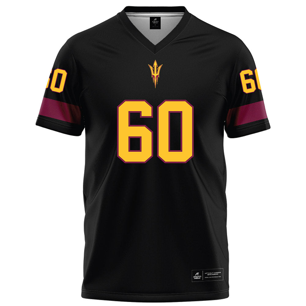 Arizona State - NCAA Football : Xander Ruggeroli - Black Football Jersey-0