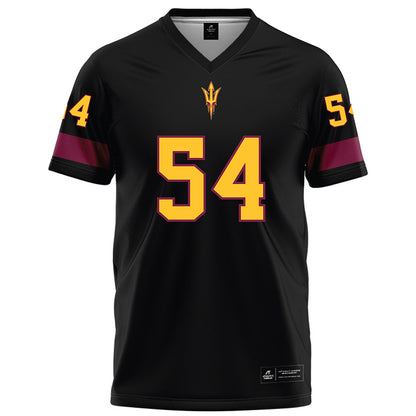 Arizona State - NCAA Football : Desean Bryant Jr - Black Football Jersey-0
