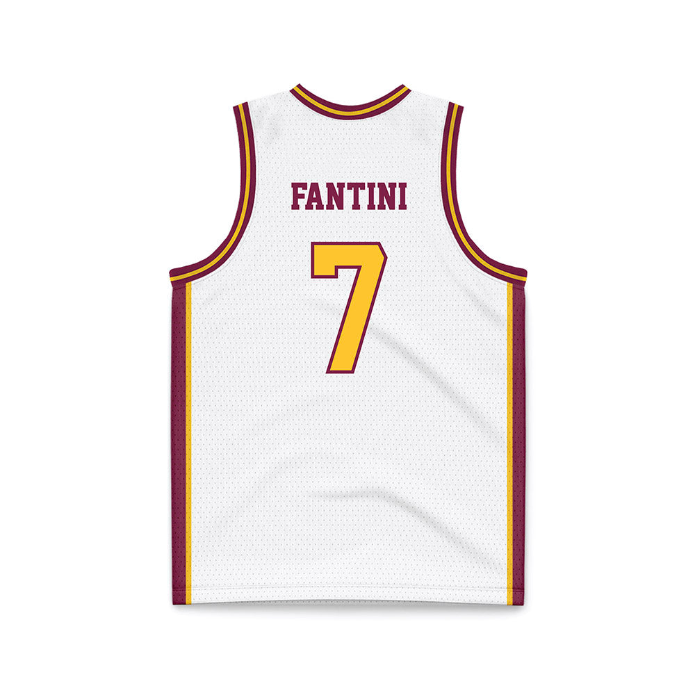 Arizona State - NCAA Women's Basketball : Martina Fantini - White Basketball Jersey-1