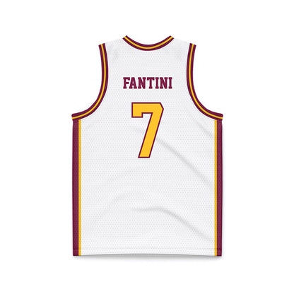 Arizona State - NCAA Women's Basketball : Martina Fantini - White Basketball Jersey-1