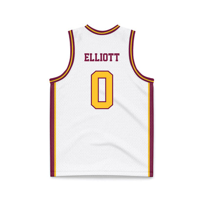 Arizona State - NCAA Women's Basketball : Gabrielle Elliott - White Basketball Jersey-1