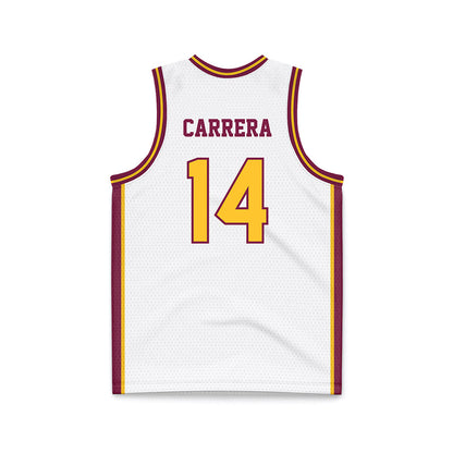 Arizona State - NCAA Women's Basketball : Heloisa Carrera - White Basketball Jersey-1