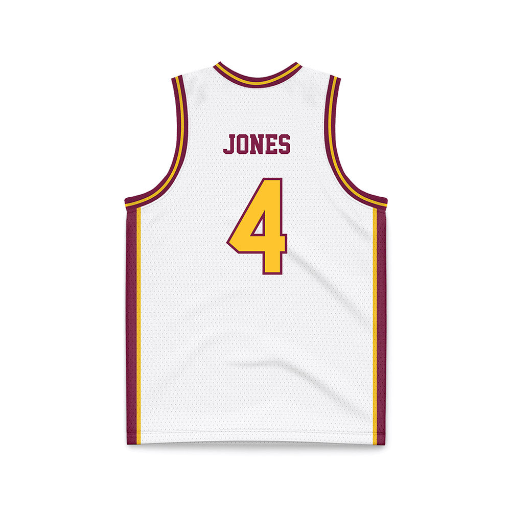 Arizona State - NCAA Women's Basketball : Rashunda Jones - White Basketball Jersey-1