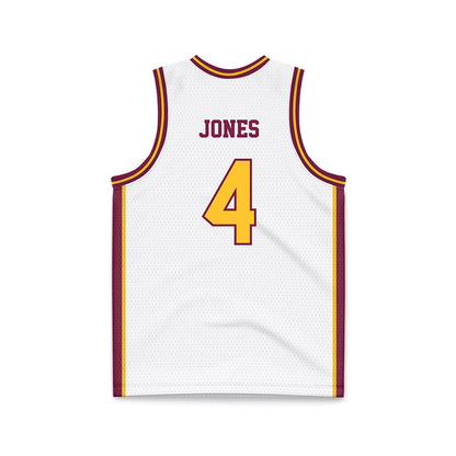 Arizona State - NCAA Women's Basketball : Rashunda Jones - White Basketball Jersey-1