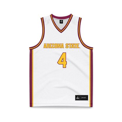 Arizona State - NCAA Women's Basketball : Rashunda Jones - White Basketball Jersey-0