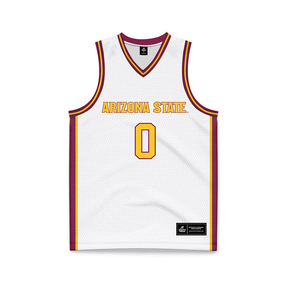 Arizona State - NCAA Women's Basketball : Madison Morson - White Basketball Jersey-0