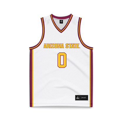 Arizona State - NCAA Women's Basketball : Madison Morson - White Basketball Jersey-0