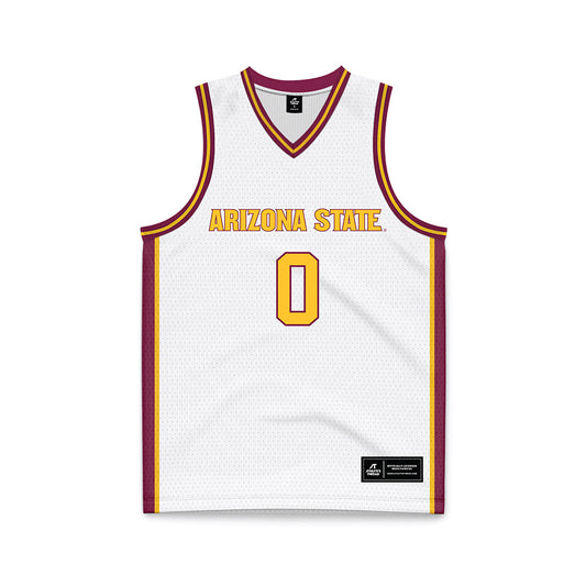 Arizona State - NCAA Women's Basketball : Madison Morson - White Basketball Jersey-0
