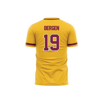Arizona State - NCAA Women's Soccer : Sierra Bergen - Gold Volleyball Jersey-1