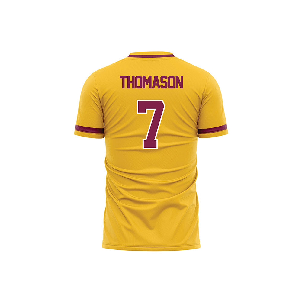 Arizona State - NCAA Women's Soccer : Tatum Thomason - Gold Volleyball Jersey-1