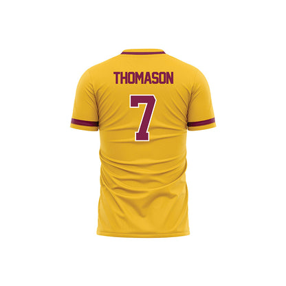 Arizona State - NCAA Women's Soccer : Tatum Thomason - Gold Volleyball Jersey-1