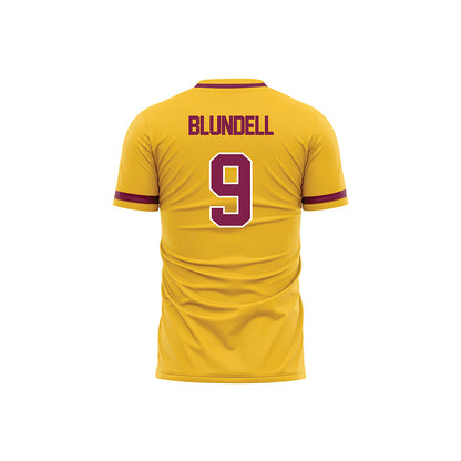 Arizona State - NCAA Women's Soccer : Kierra Blundell - Gold Jersey