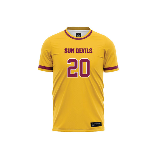 Arizona State - NCAA Women's Soccer : Cameron Valladares - Gold Jersey