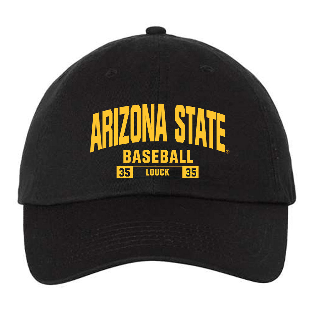Arizona State - NCAA Baseball : Brady Louck - Dad Hat-0