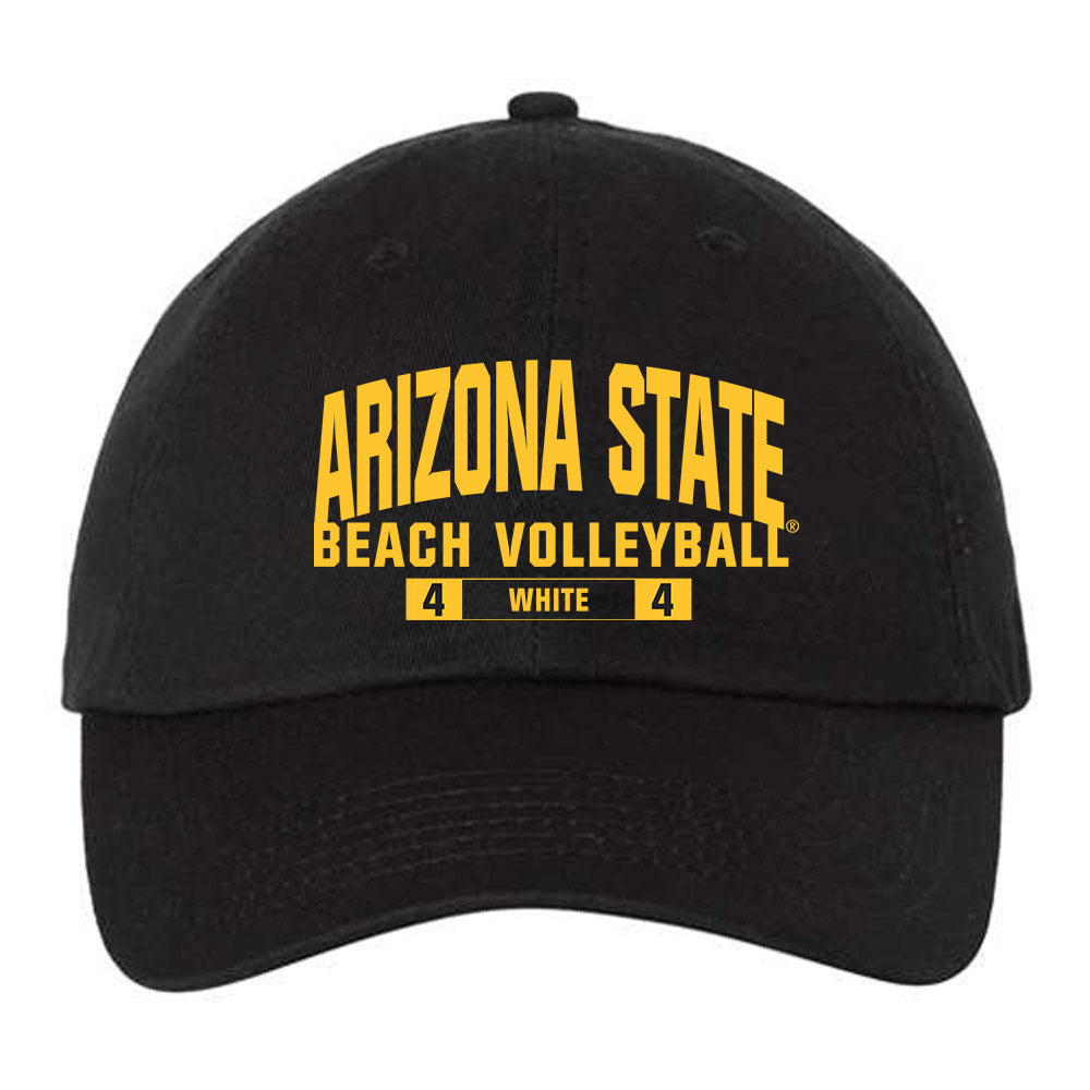 Arizona State - NCAA Beach Volleyball : Addy White - Dad Hat-0