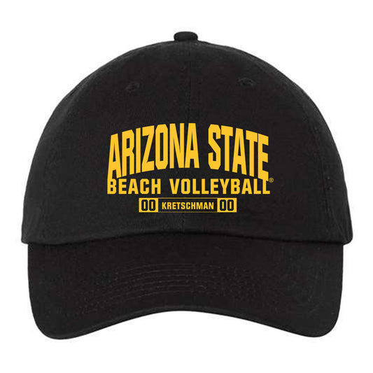 Arizona State - NCAA Beach Volleyball : Ava Kretschman - Dad Hat-0