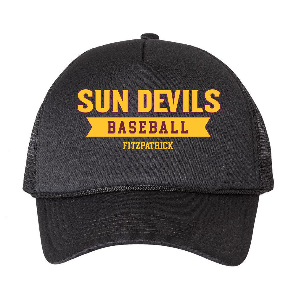 Arizona State - NCAA Baseball : Sean Fitzpatrick - Trucker Hat-0