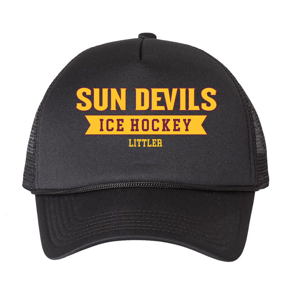Arizona State - NCAA Men's Ice Hockey : Cade Littler - Trucker Hat-0