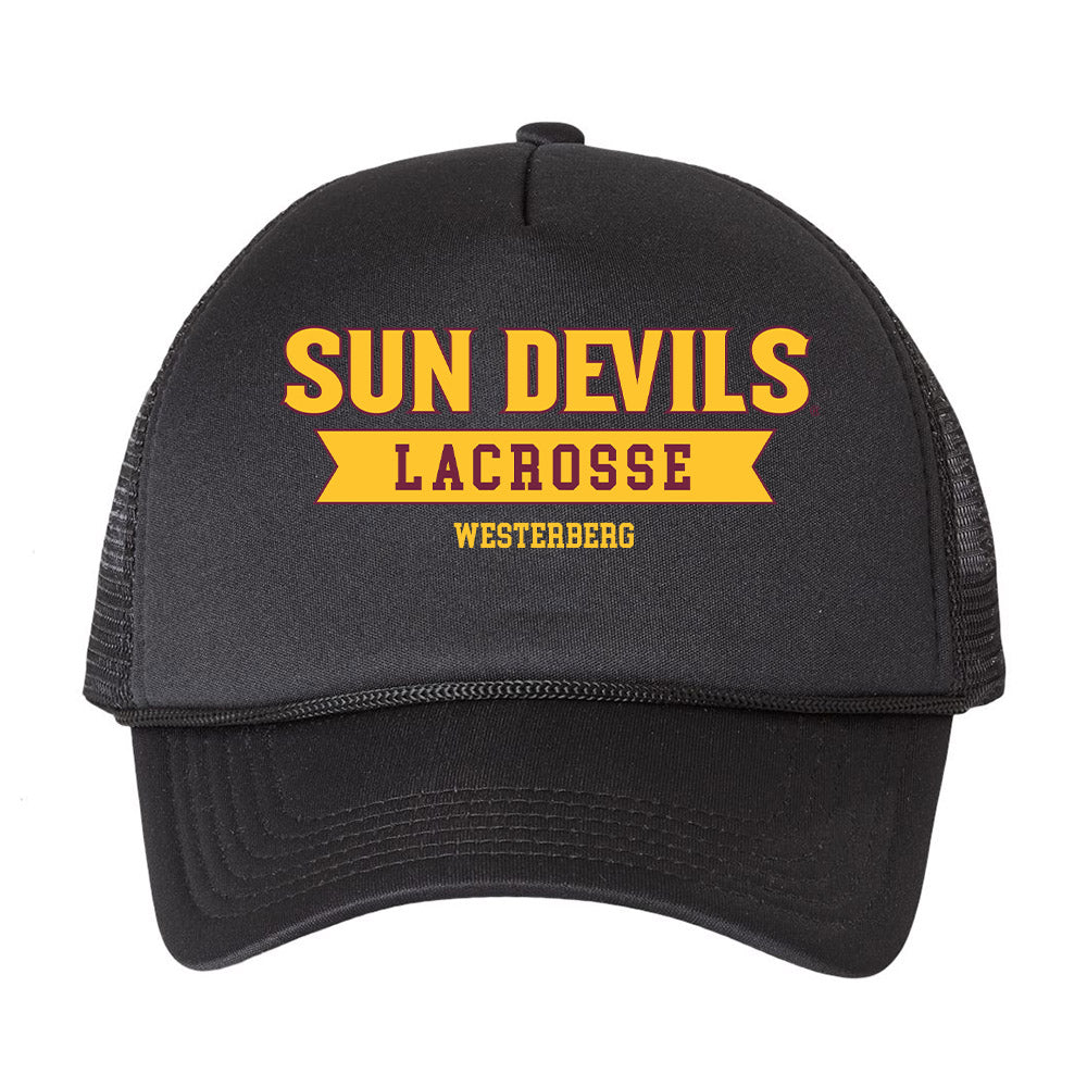 Arizona State - NCAA Women's Lacrosse : Addison Westerberg - Trucker Hat-0