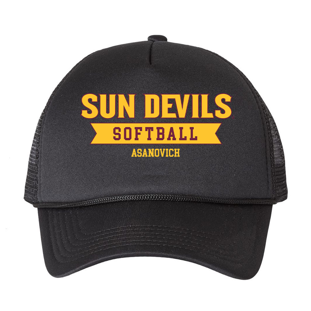 Arizona State - NCAA Softball : Rowan Asanovich - Trucker Hat-0