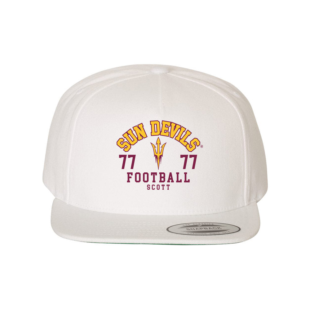 Arizona State - NCAA Football : Kyle Scott - Snapback Hat-0