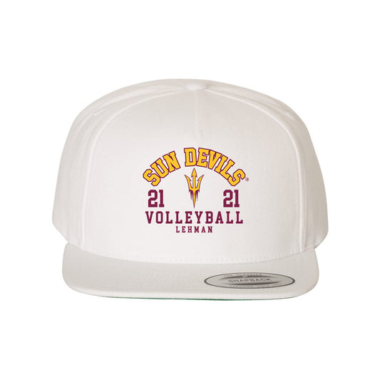 Arizona State - NCAA Women's Volleyball : Paige Lehman - Snapback Hat-0