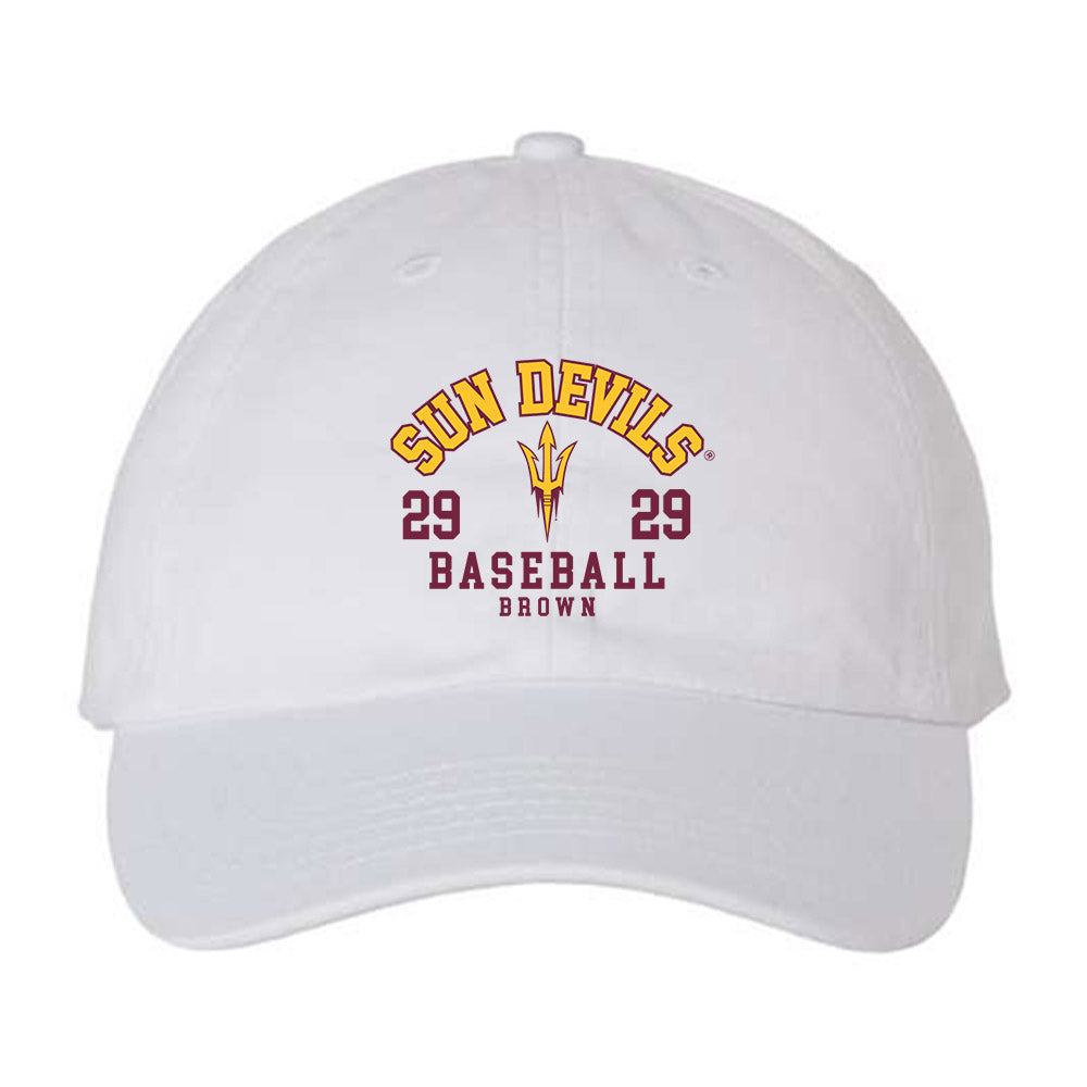 Arizona State - NCAA Baseball : Tommy Brown - Dad Hat-0