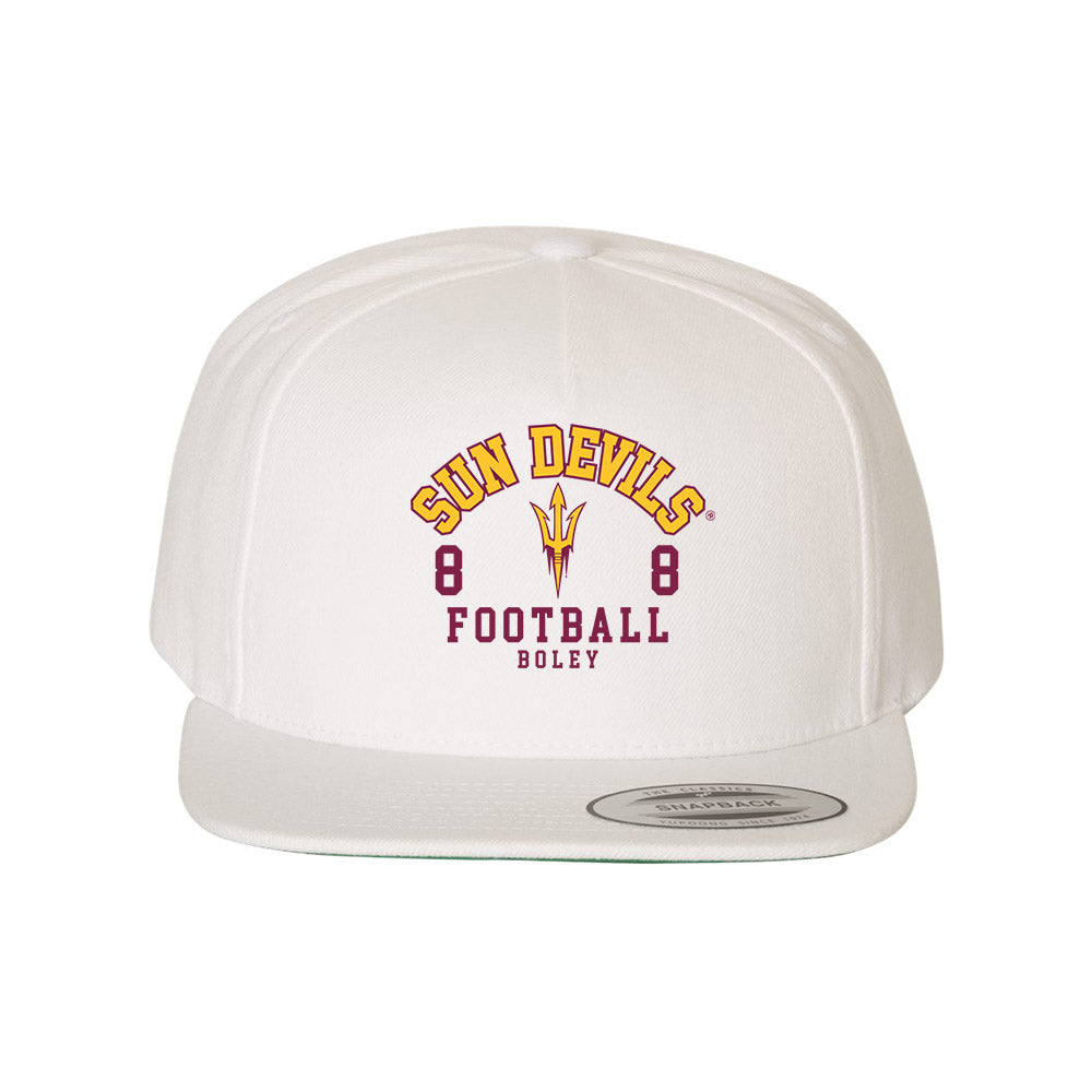 Arizona State - NCAA Football : Cutter Boley - Snapback Hat-0