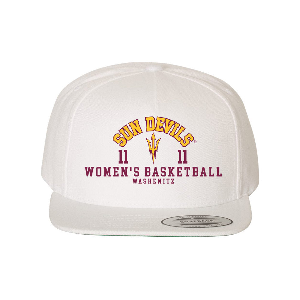 Arizona State - NCAA Women's Basketball : Marley Washenitz - Snapback Hat-0