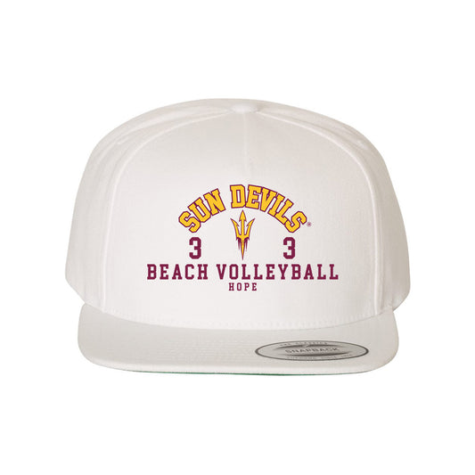 Arizona State - NCAA Beach Volleyball : Reagan Hope - Snapback Hat-0