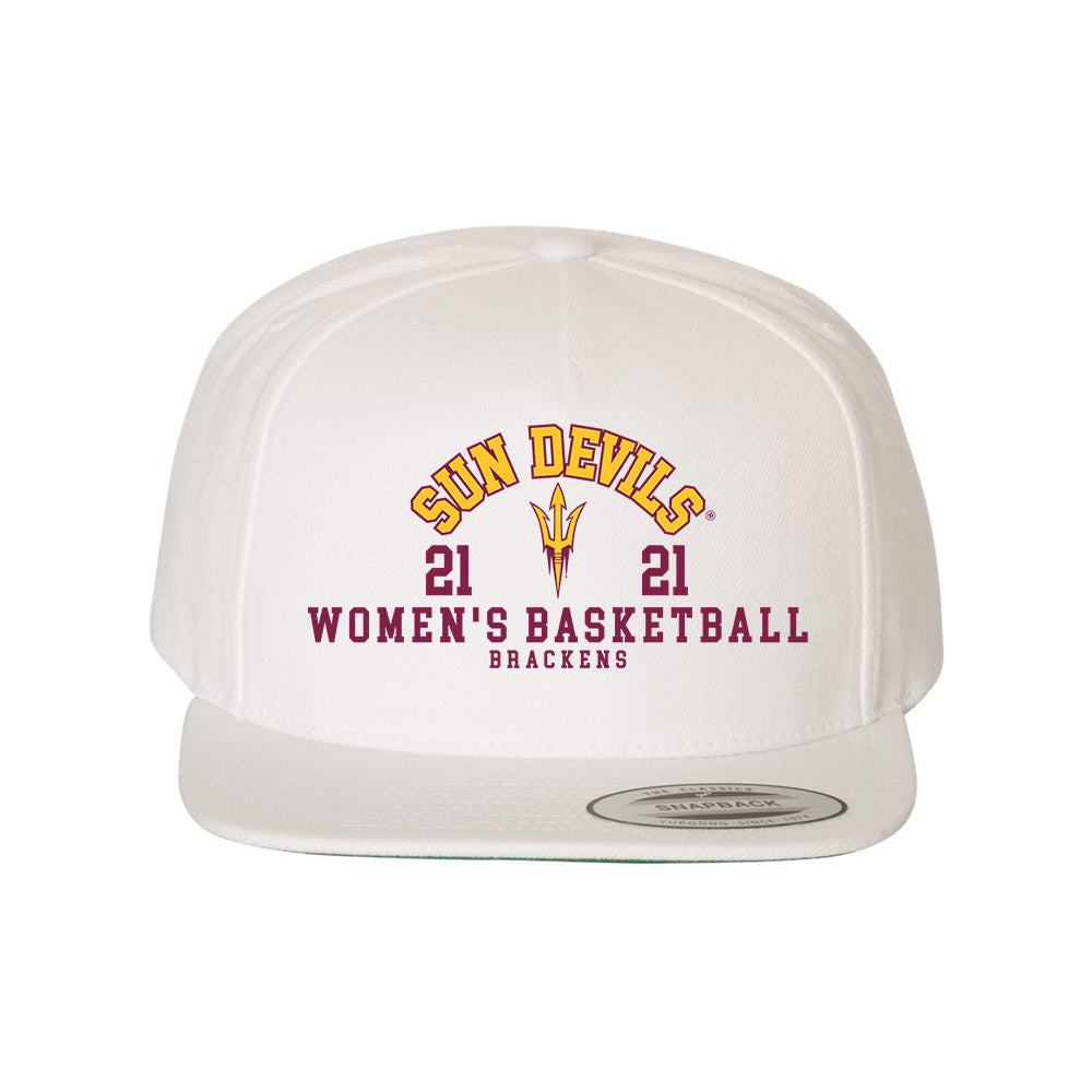 Arizona State - NCAA Women's Basketball : McKinna Brackens - Snapback Hat-0