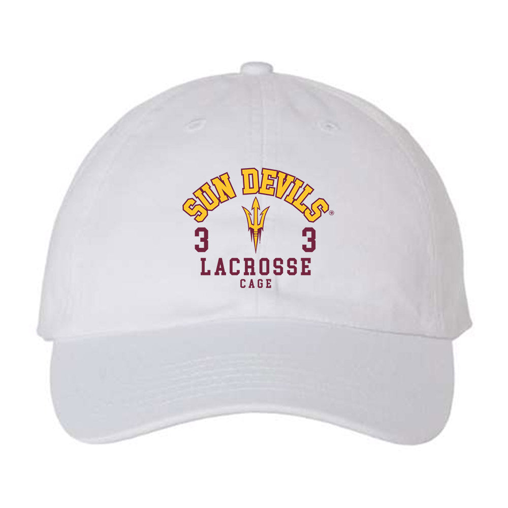 Arizona State - NCAA Women's Lacrosse : Averie Cage - Dad Hat-0