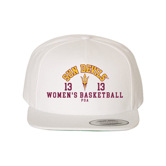 Arizona State - NCAA Women's Basketball : Last-Tear Poa - Snapback Hat-0