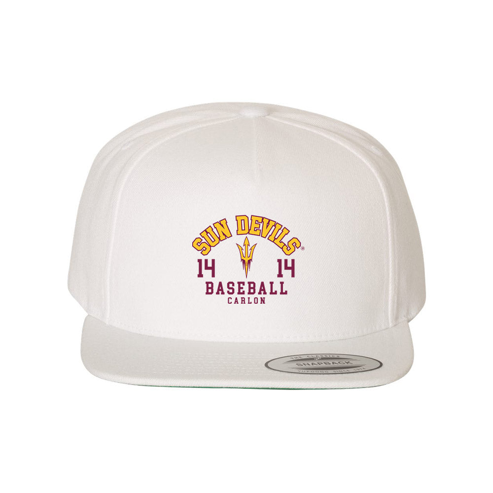 Arizona State - NCAA Baseball : Cole Carlon - Snapback Hat