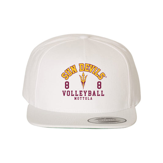 Arizona State - NCAA Women's Volleyball : Elle Mottola - Snapback Hat-0