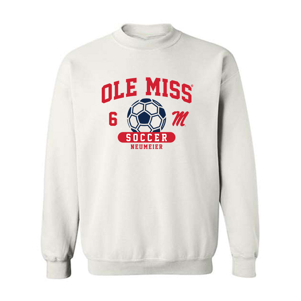 Ole Miss - NCAA Women's Soccer : Samantha Neumeier - Classic Fashion Shersey Crewneck Sweatshirt-0