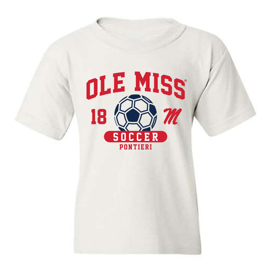 Ole Miss - NCAA Women's Soccer : Isabella Pontieri - Classic Fashion Shersey Youth T-Shirt-0