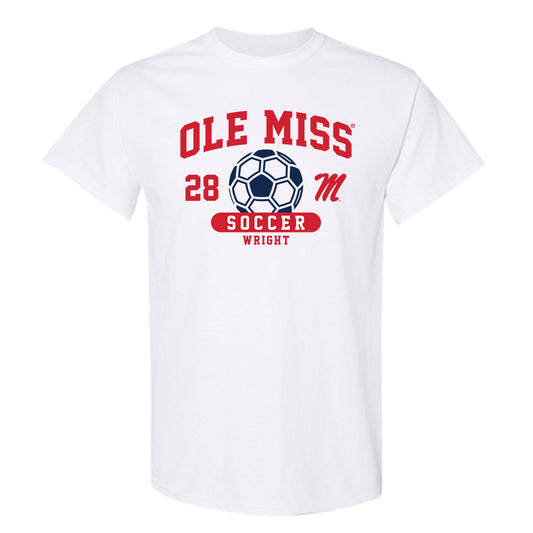 Ole Miss - NCAA Women's Soccer : Isabelle Wright - Classic Fashion Shersey T-Shirt-0