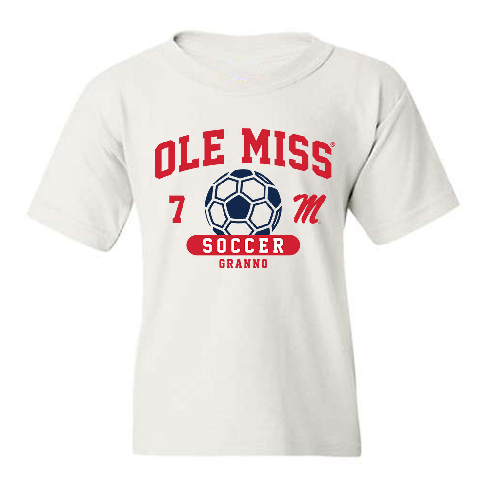 Ole Miss - NCAA Women's Soccer : sarah granno - Classic Fashion Shersey Youth T-Shirt-0